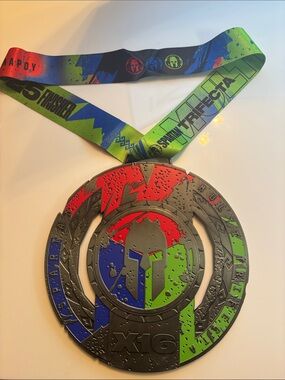 Spartan 16X Trifecta Medal 2025 Multifecta